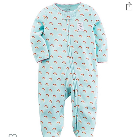 NWOT Carters one piece footie pajamas - Picture 1 of 6